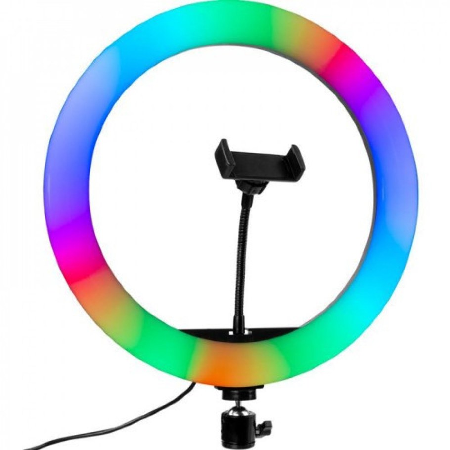 Лампа Кольцевая RGB led Soft Ring Light mj33
