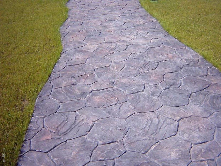 Декоративные бетонные дорожки