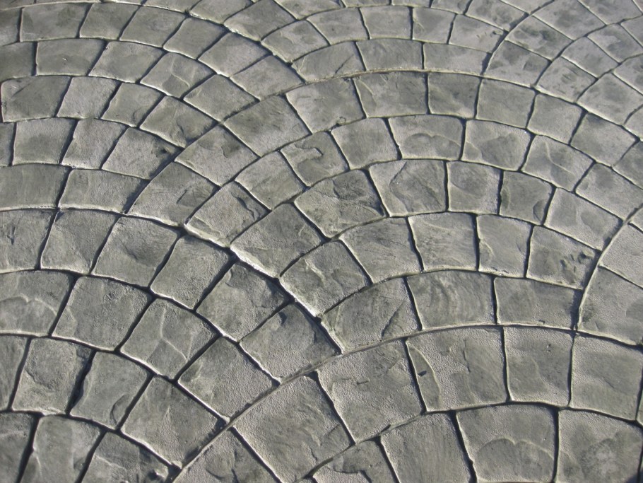 Европейский веер печатный бетон