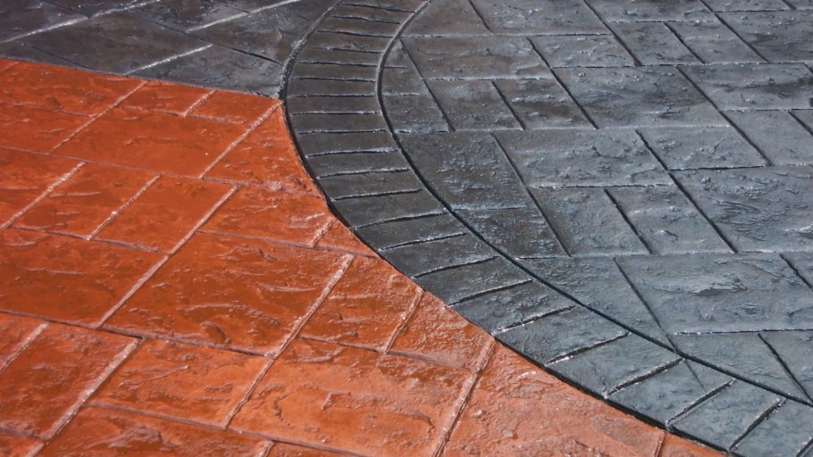 Бетон цветной декоративный