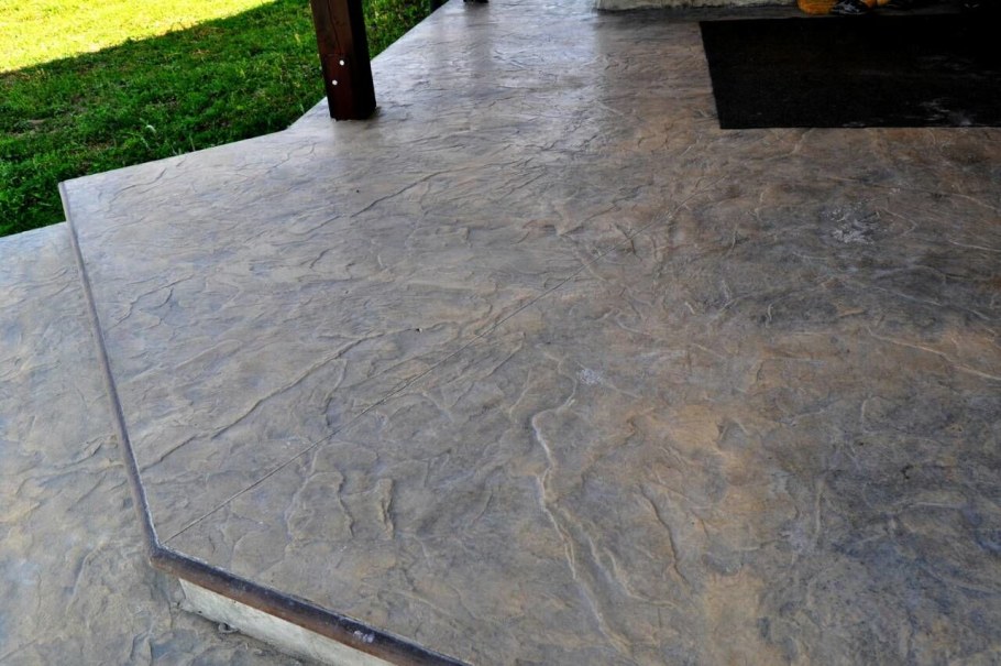 Дамаск печатный бетон