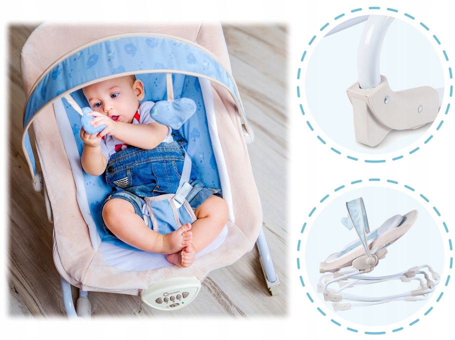 Шезлонг баунсер Lionelo характеристика