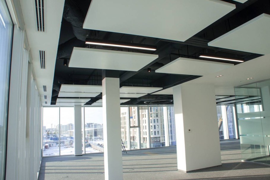 Кассетный подвесной потолок Ecophon