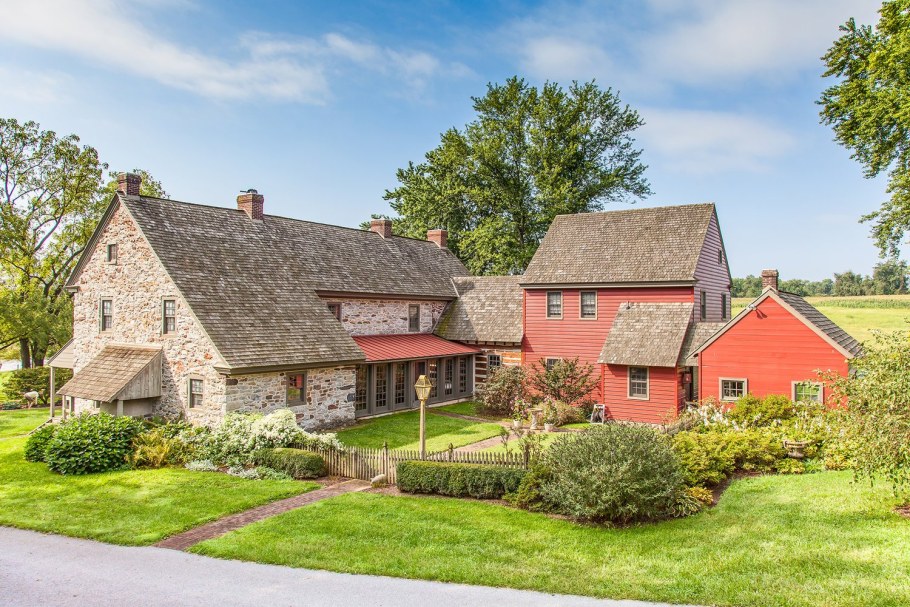 Фермерский дом американский 19 век