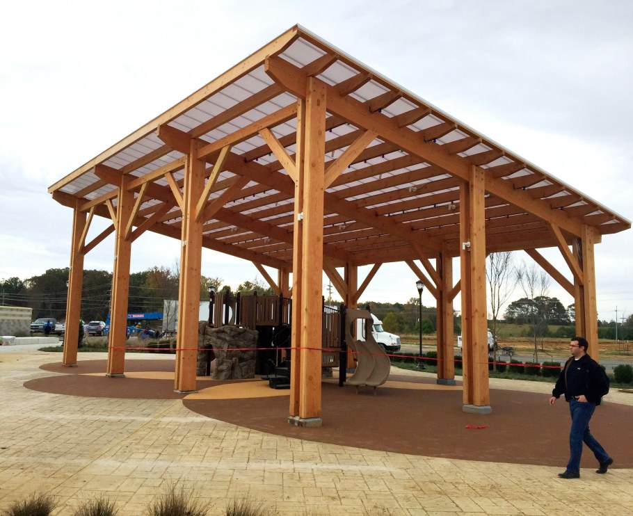 Беседка Тимбер фрейм