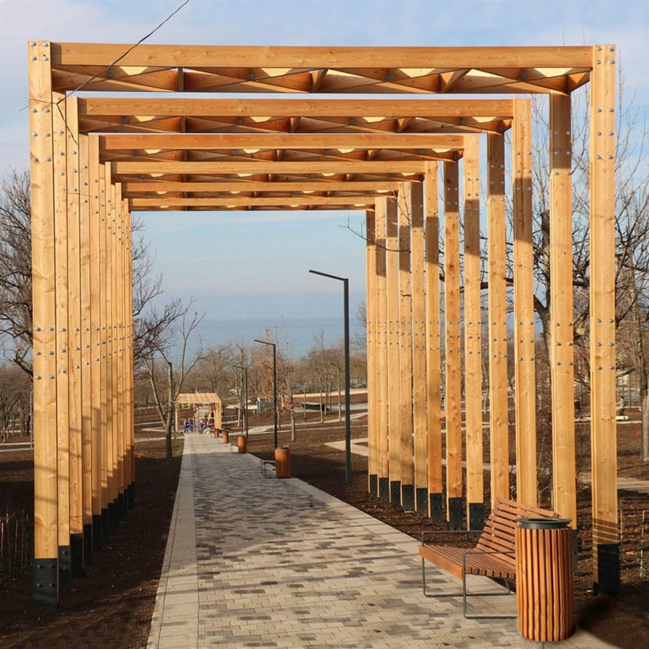 Парк Галицкого пергола