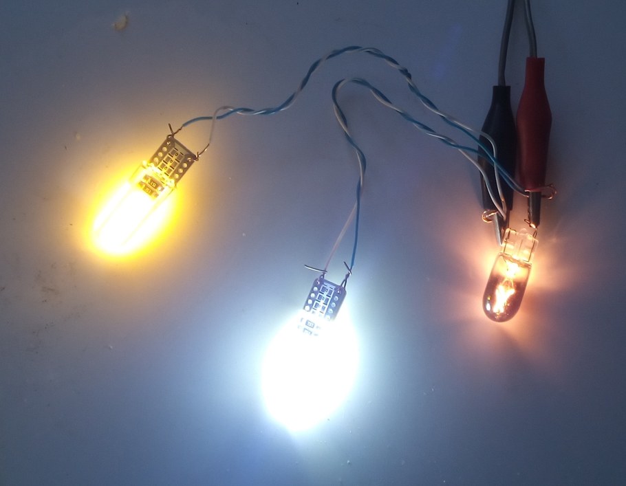 Пришли лампы