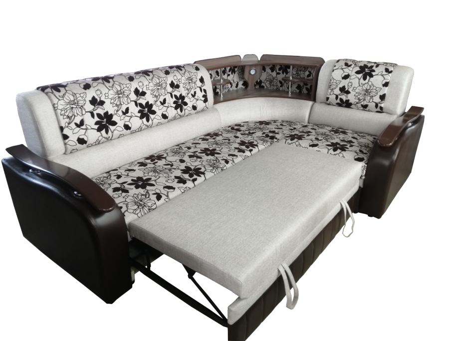 Диван угловой Юпитер рогожка Мальта н21