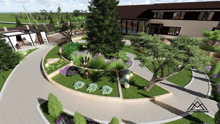 Озеленение территории