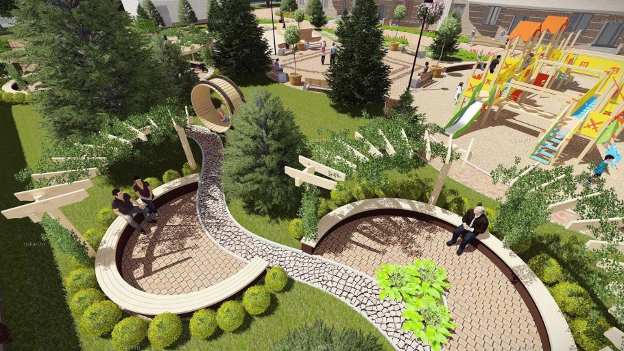 Благоустройство территории