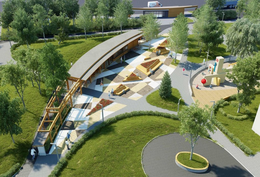 Парковая зона«парк Гуркина»