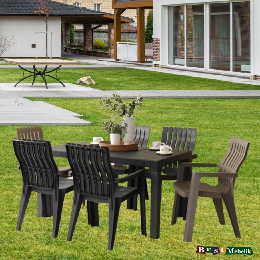 Стол + 6 стульев Чикаго