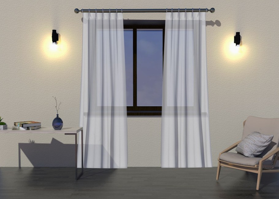 Портьера Ambesonne "Кристи"