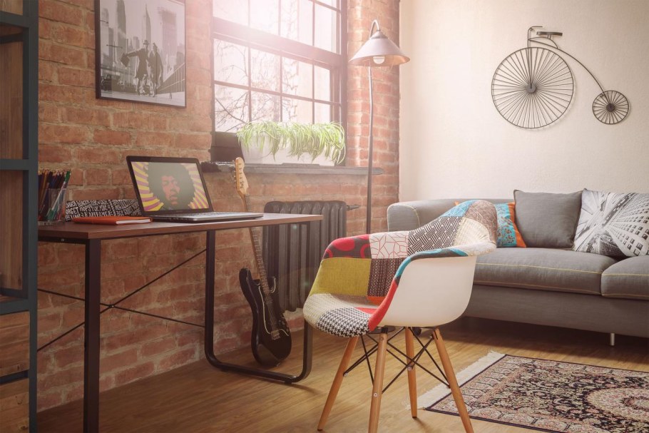 Стул Eames DSW пэчворк