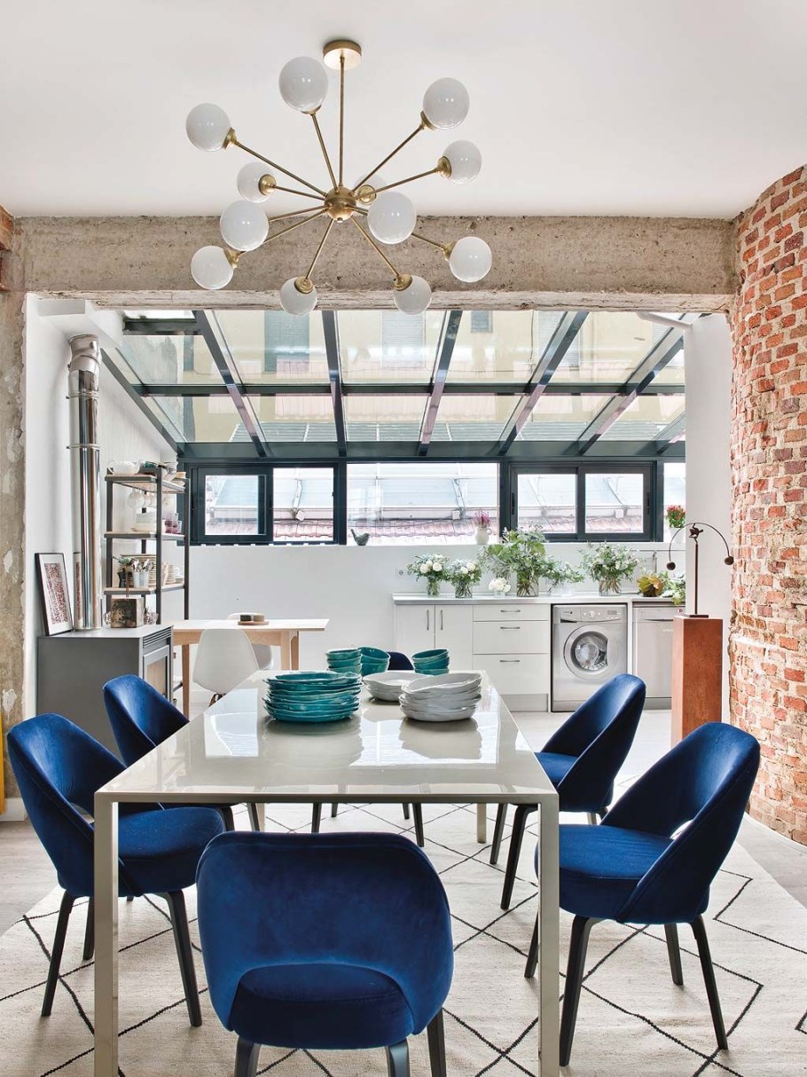 Стулья в стиле лофт для кухни