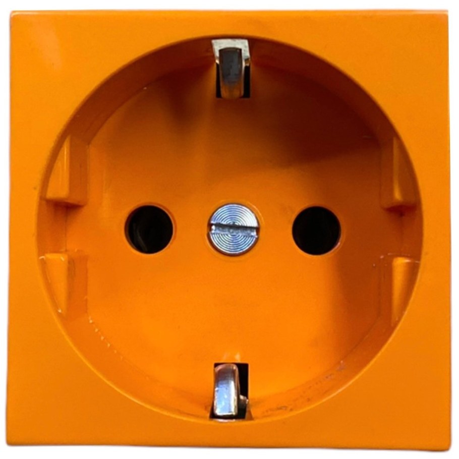 Розетка оранжевая