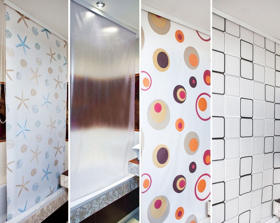 Рулонная штора для ванной