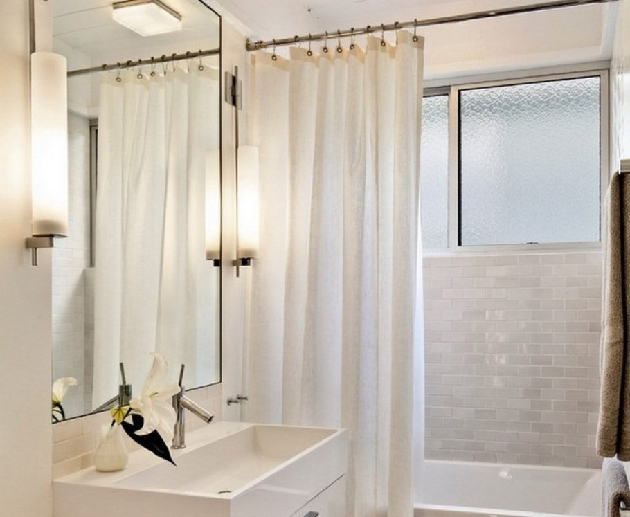 Ванная со шторкой