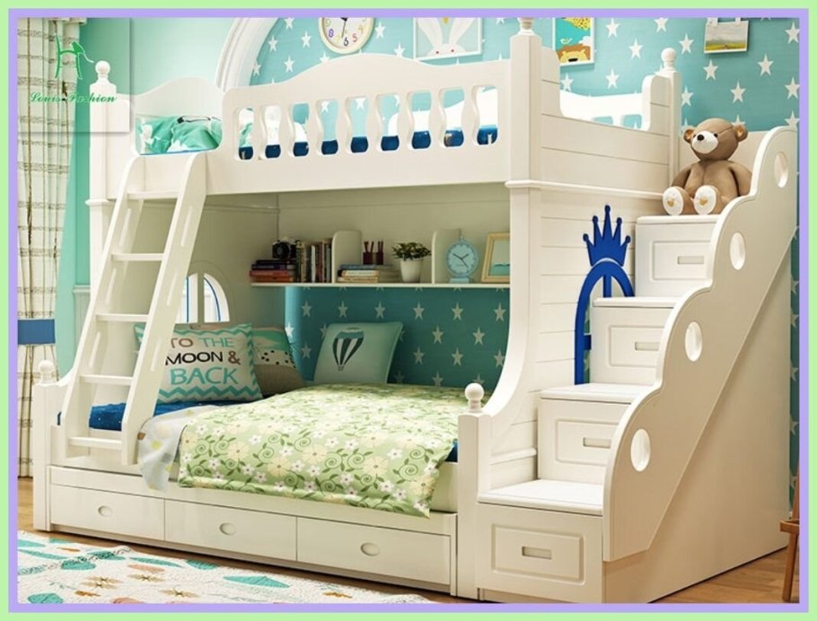 Двухэтажная кровать для детей