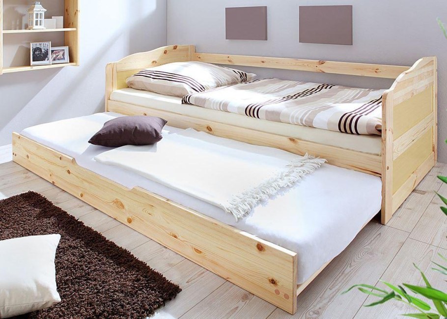 Кровать 120х200 с выдвижным спальным местом