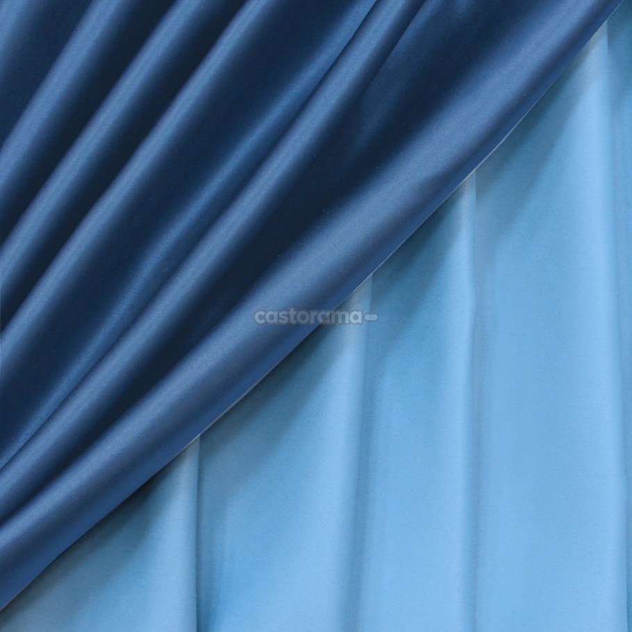 Портьеры блэкаут Милан синий