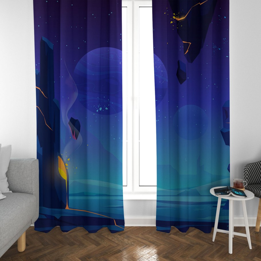 Шторы блэкаут Северное сияние