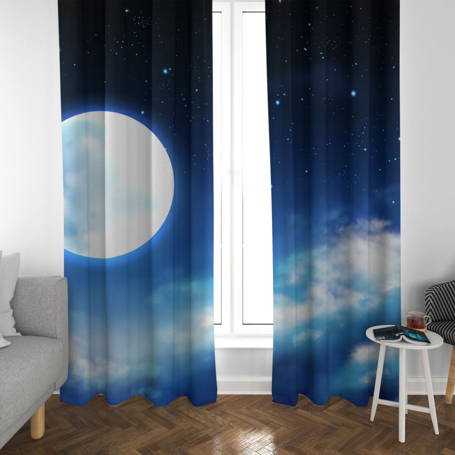 Фотоштора блэкаут Северное сияние