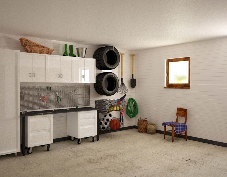 Жилой гараж отделка