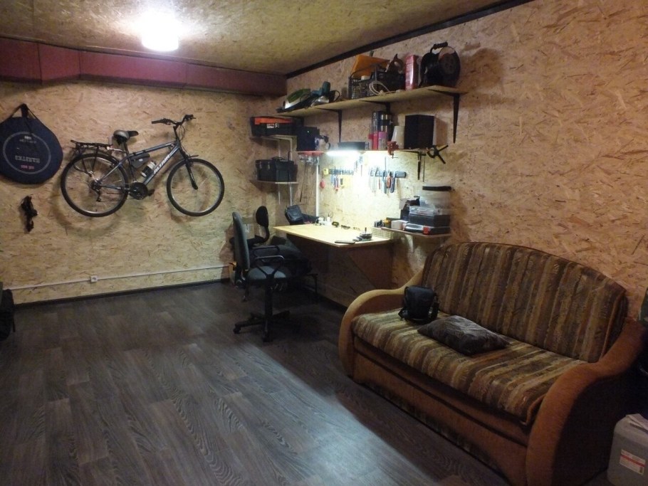 Отделка гаража под квартиру