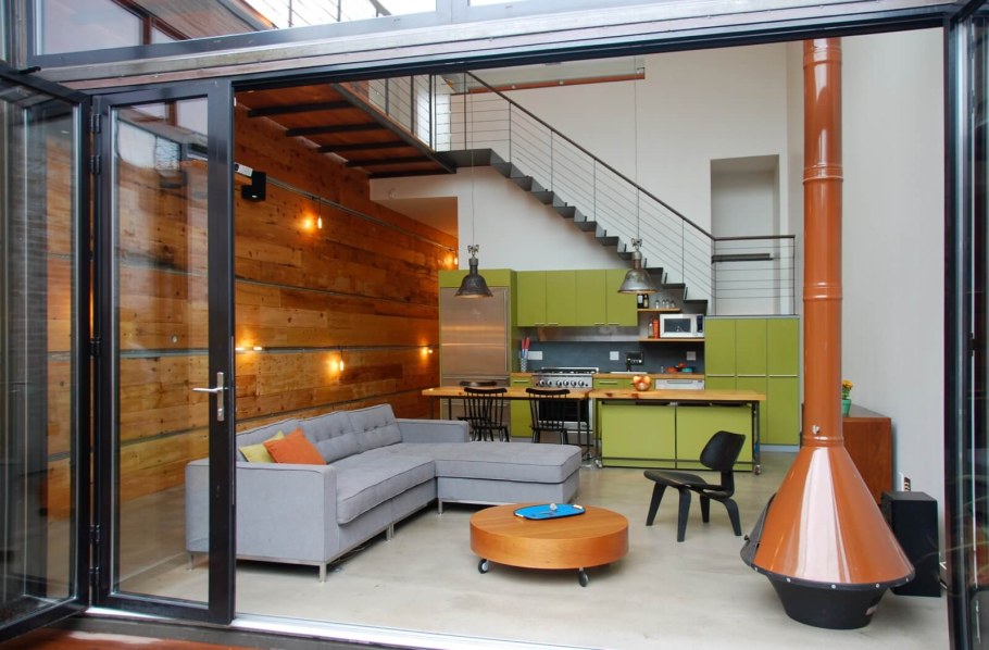 Гараж переделанный в дом