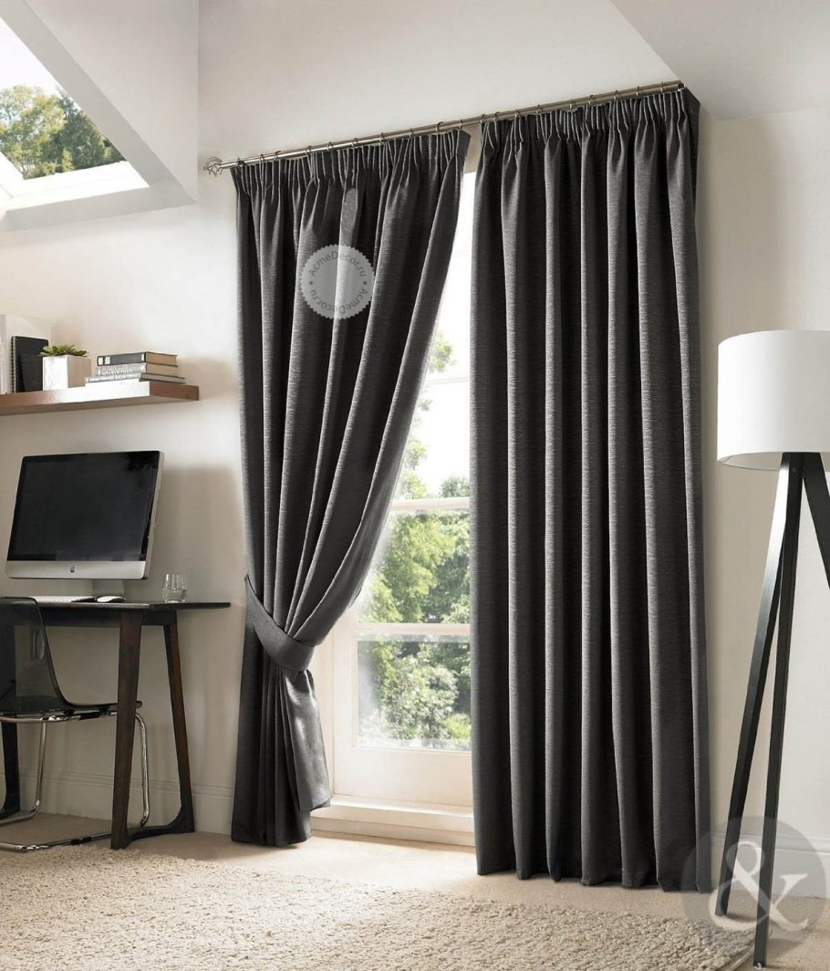 Плотные шторы в спальню