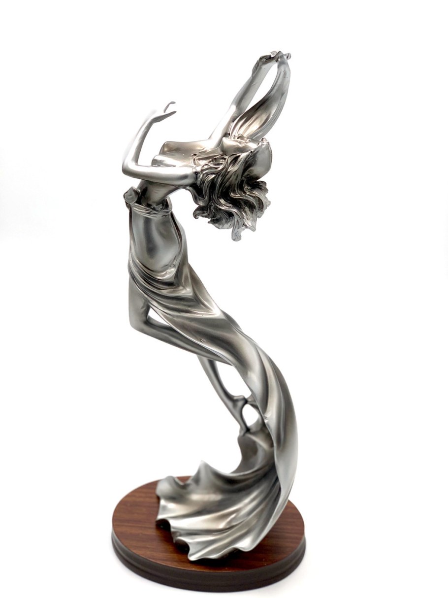 Гарда декор статуэтка женщина белая c6128