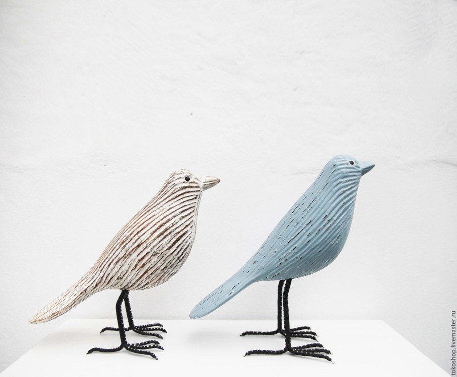 Интерьерные фигуры птиц