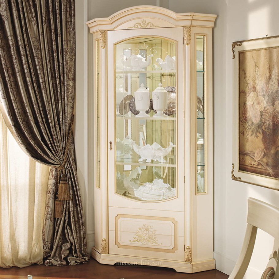 Витрина угловая Флориана Миассмебель