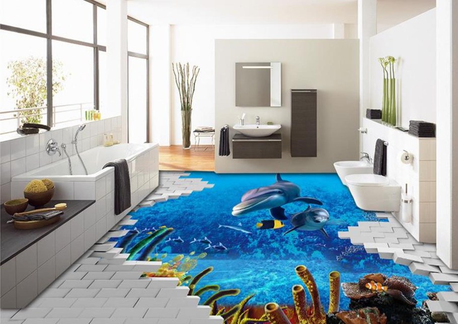 Наливные полы 3d