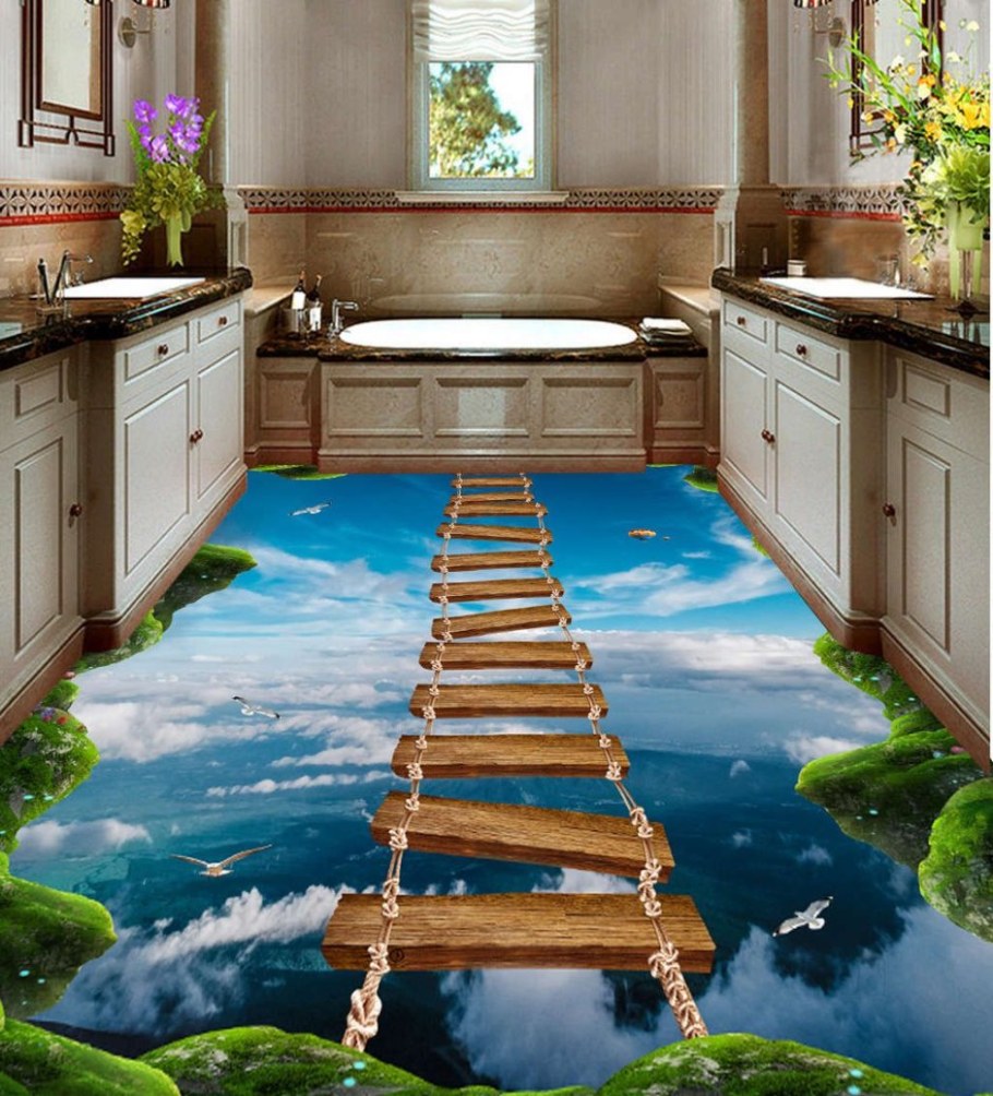 3d пол в прихожей