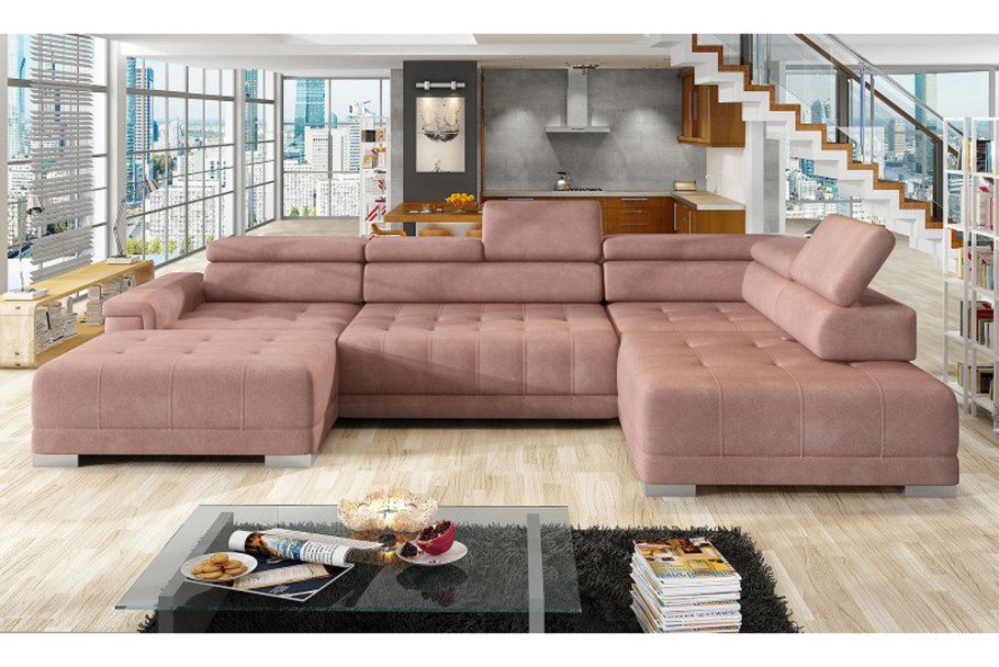 П-образные диваны для гостиной