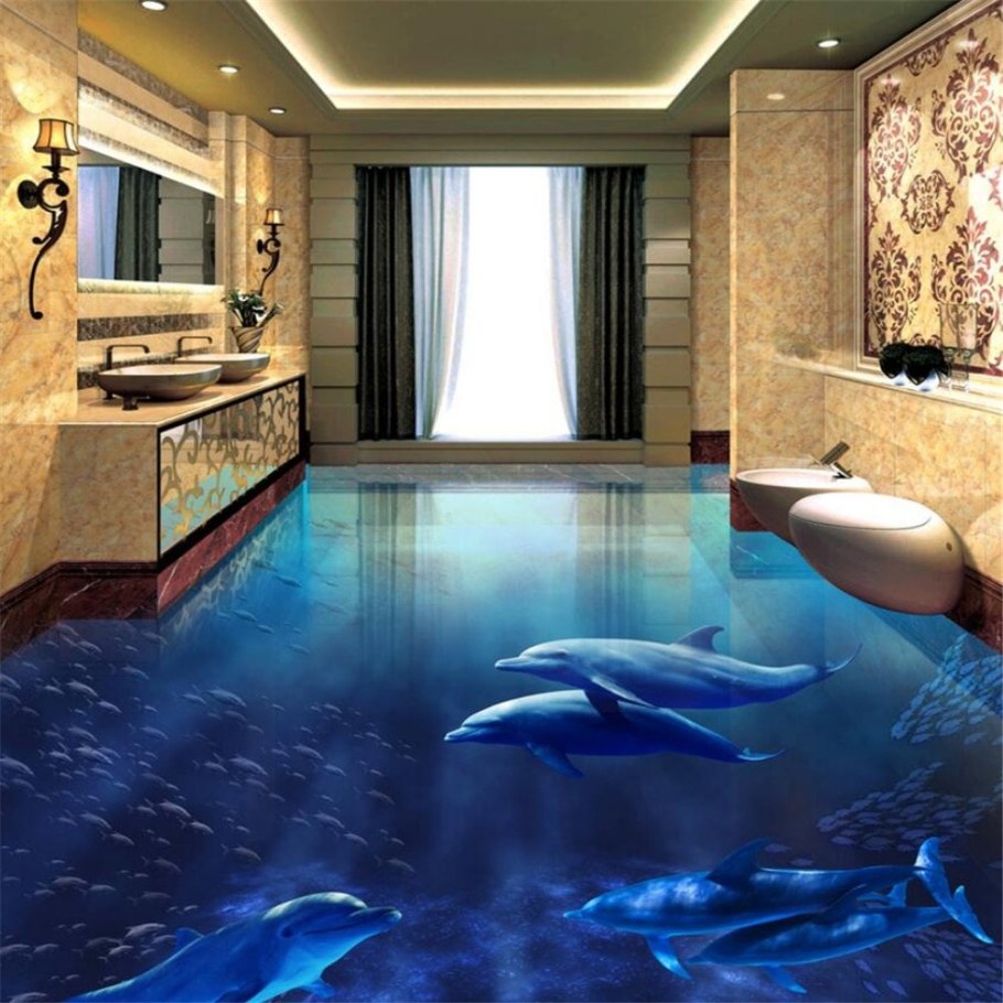 Наливной пол дизайнерский