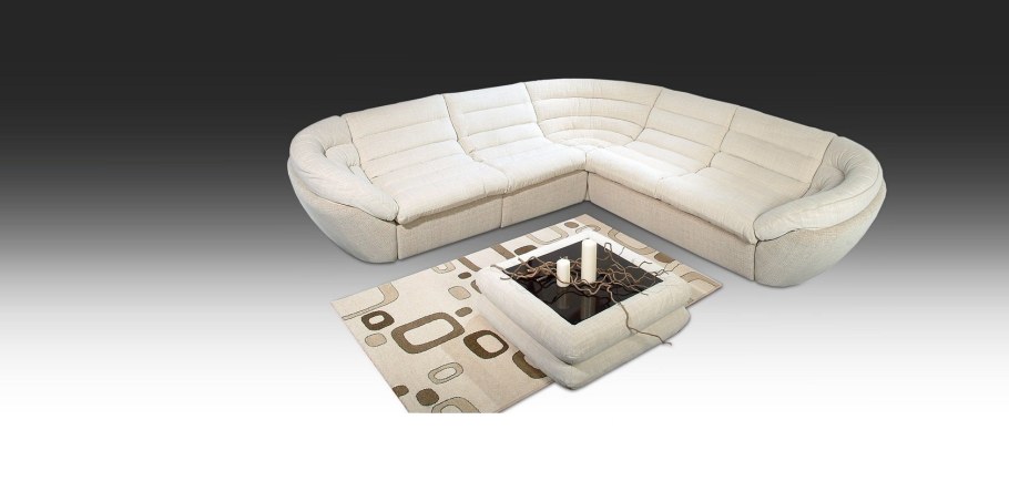 Угловой модульный диван "кредо д`Люкс 1"