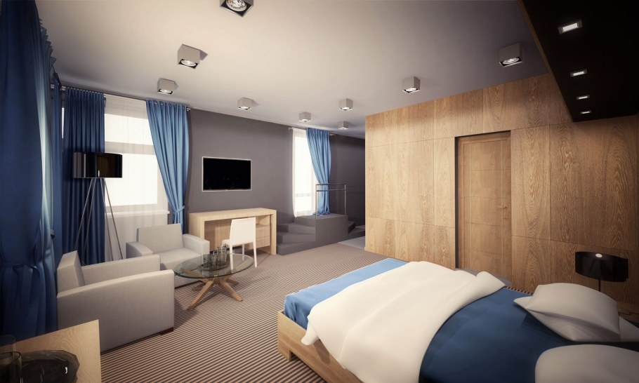 Современный гостиничный номер