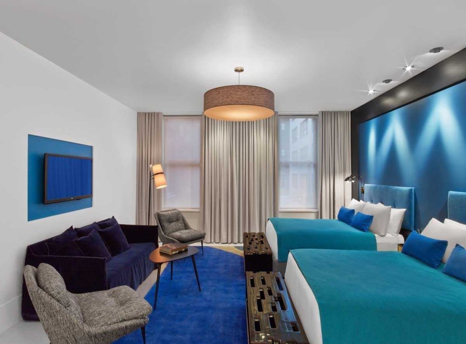 Интерьер гостиничного номера