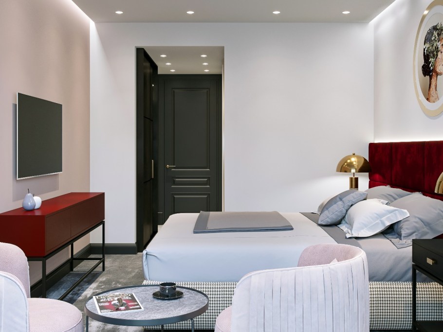 Отделка гостиничных номеров