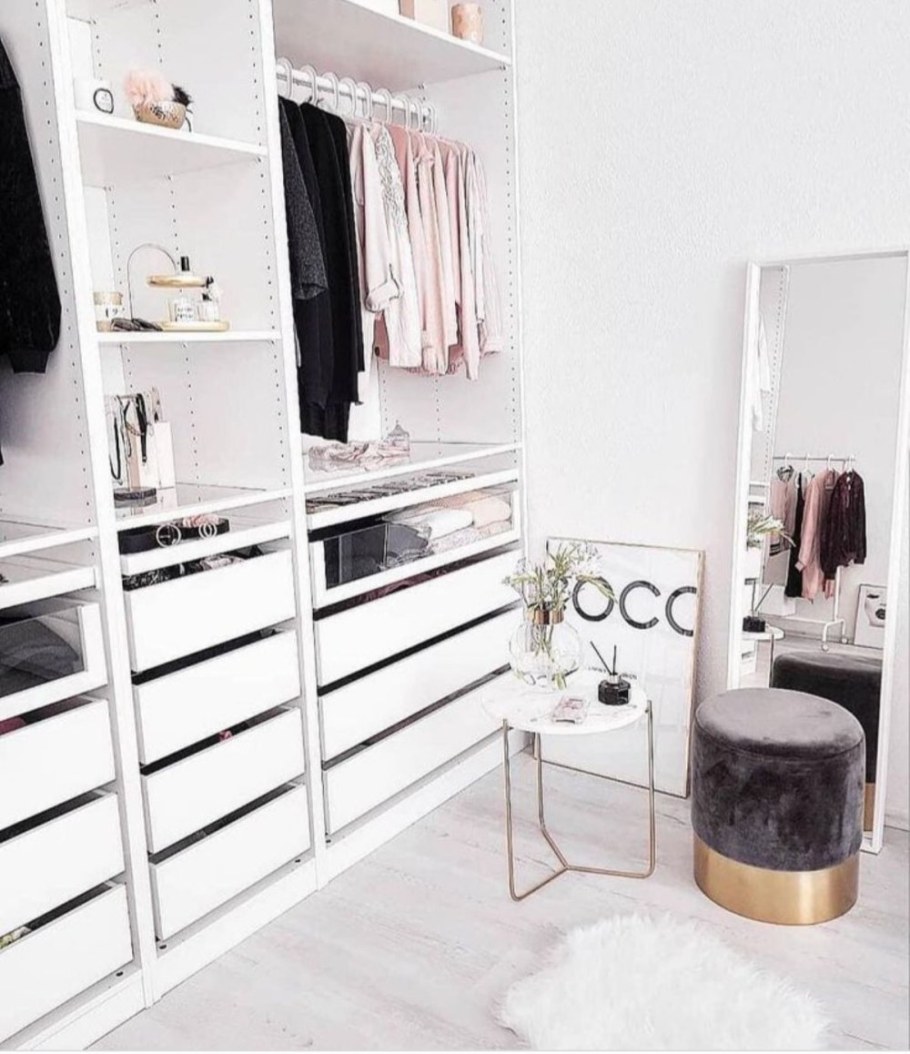 Мебель для гардеробной комнаты икеа