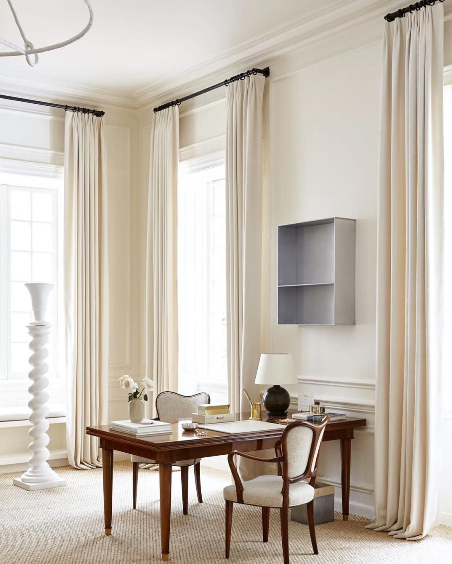 Шторы в неоклассическом стиле