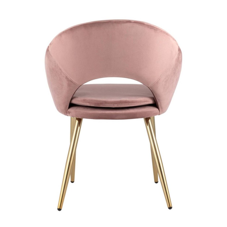 Мягкий стул пыльно розовый