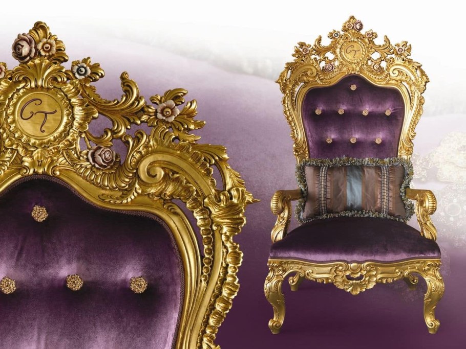 Королевский стул трон