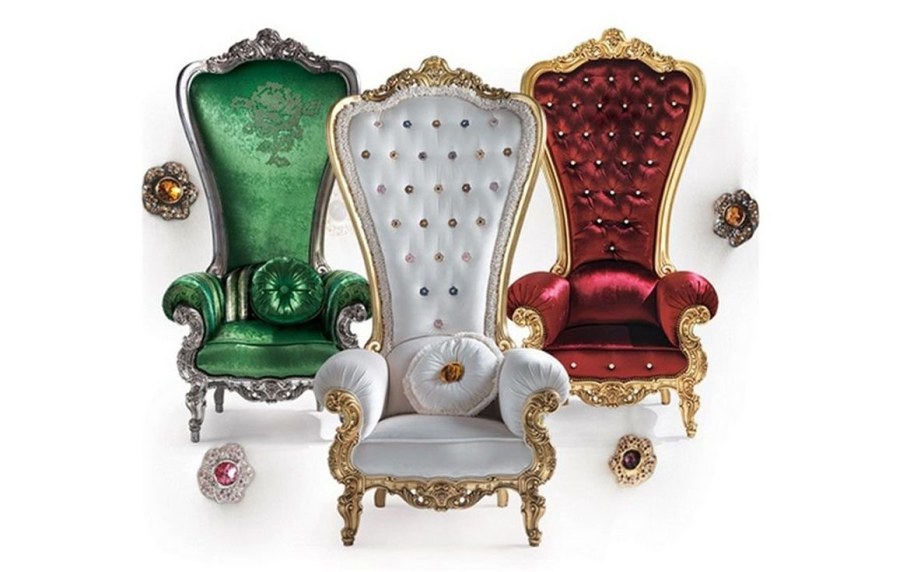 Кресло трон королевы