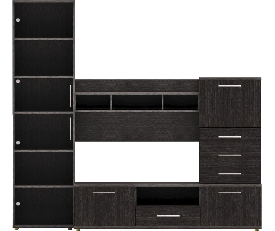 Модульная стенка дуб феррара