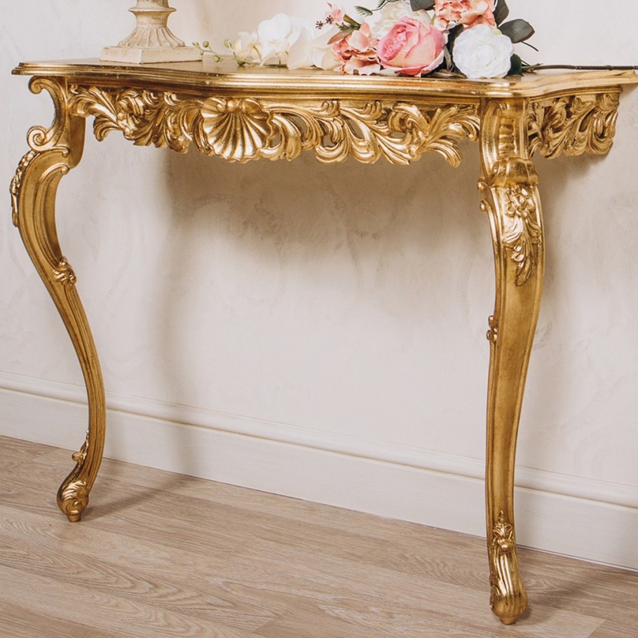 Стол-консоль Афина орех #80348558