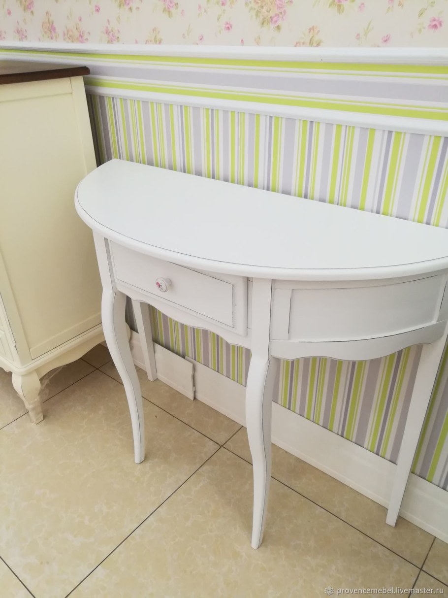 Консоль полукруглая пристенная Амадей